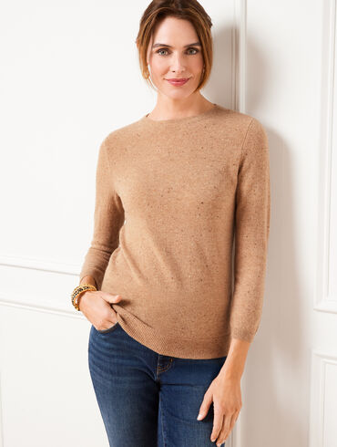 Audrey Cashmere Donegal Sweater