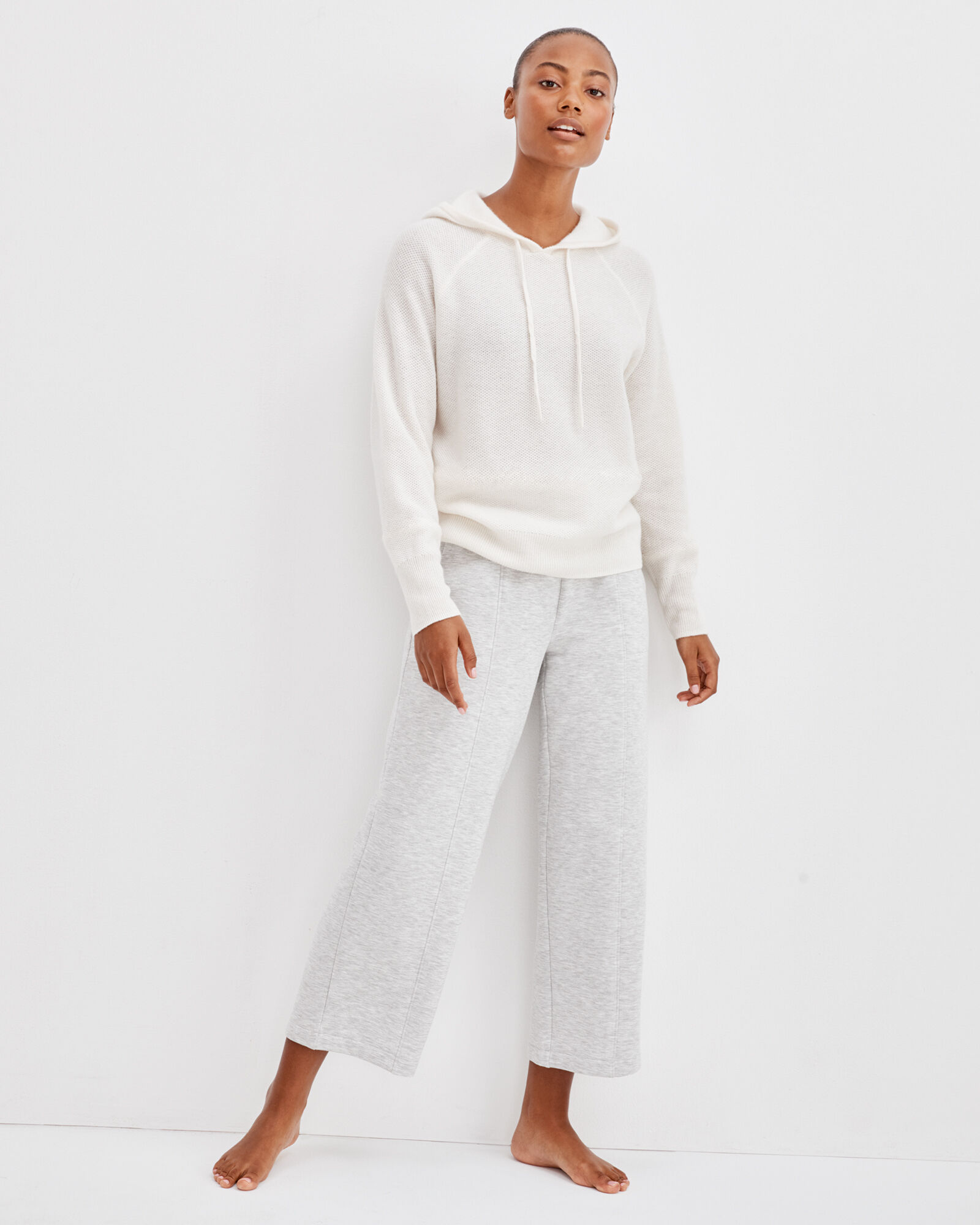 TENCEL&trade; Fleece Crop Pants