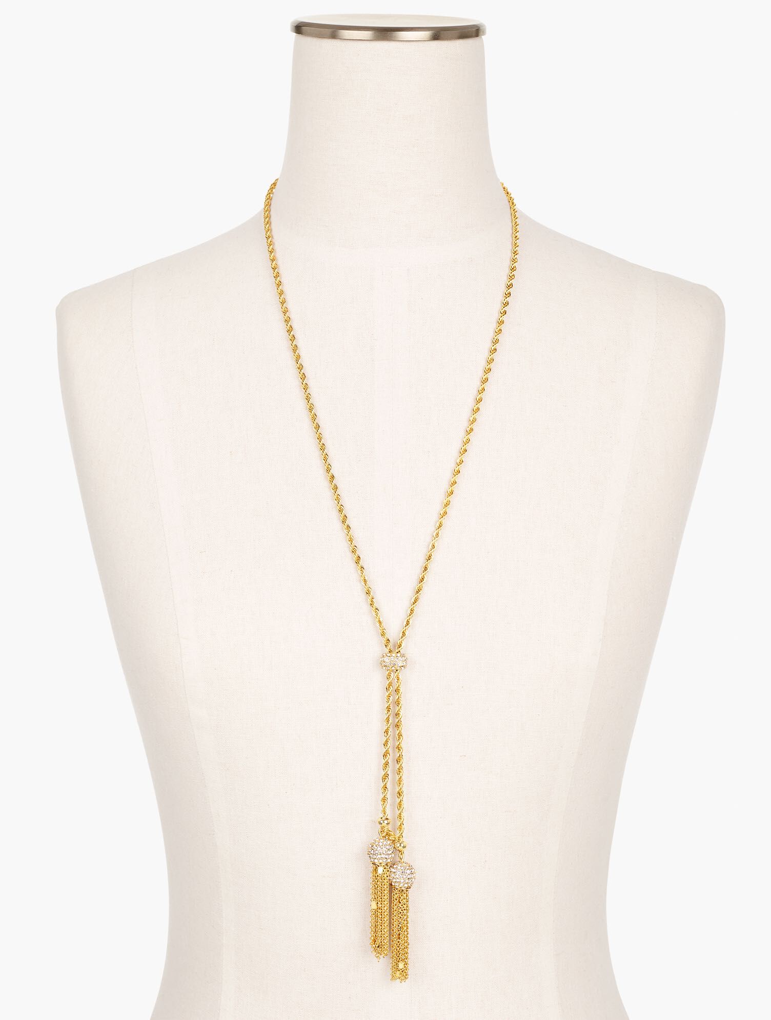 Tassel Chain Link Necklace