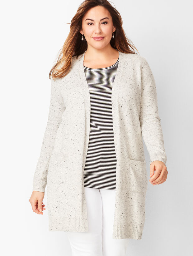 Donegal Cotton-Blend Cardigan