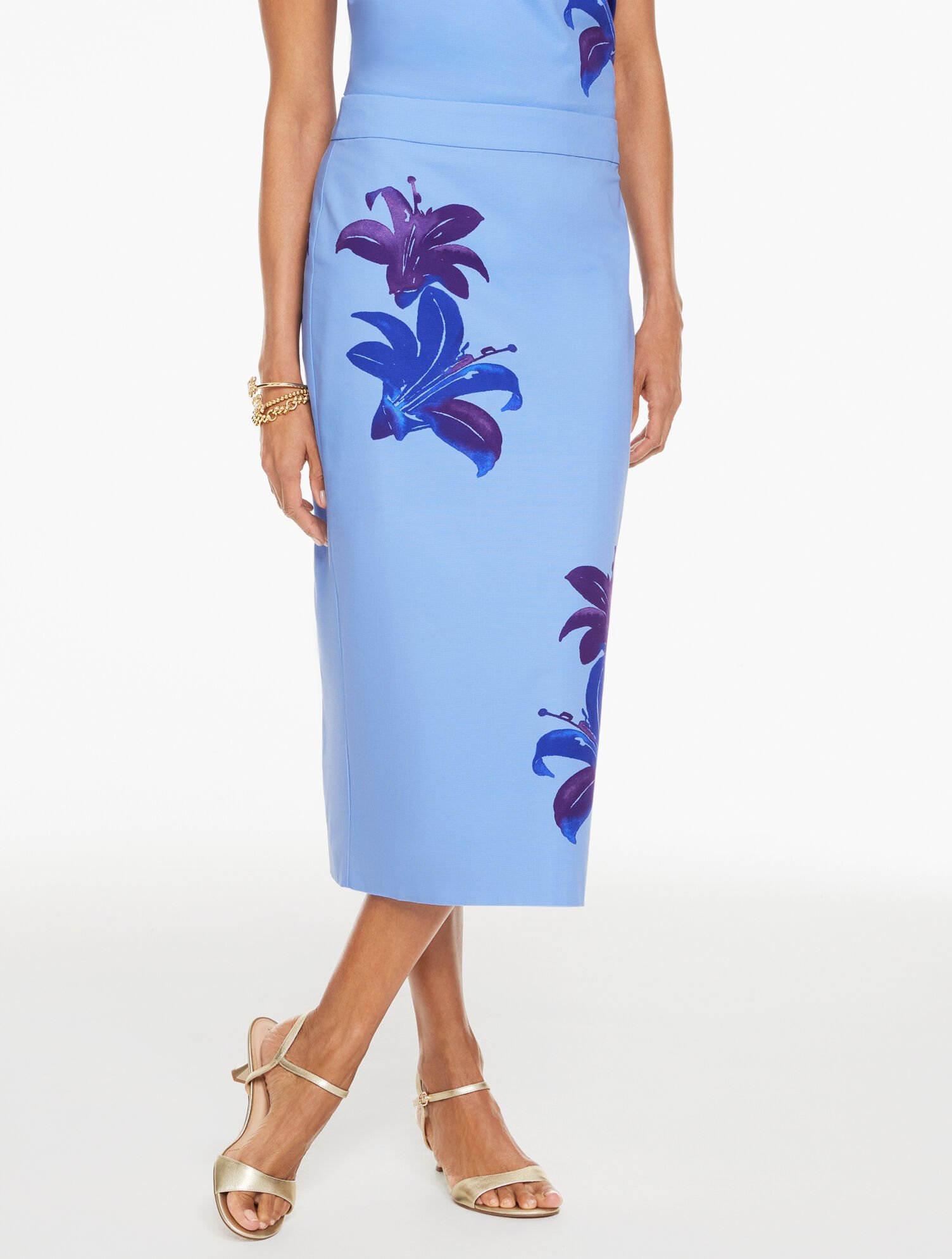 RSVP Falling Blooms Pencil Skirt