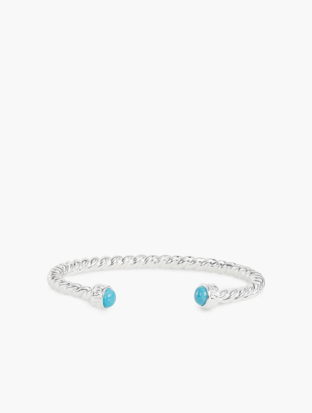 Sterling Silver &amp; Turquoise Bracelet