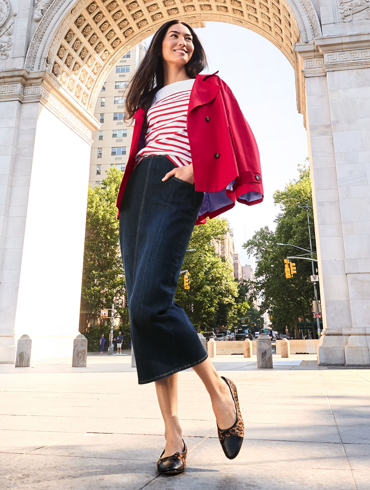 Cotton Twill Trench Coat