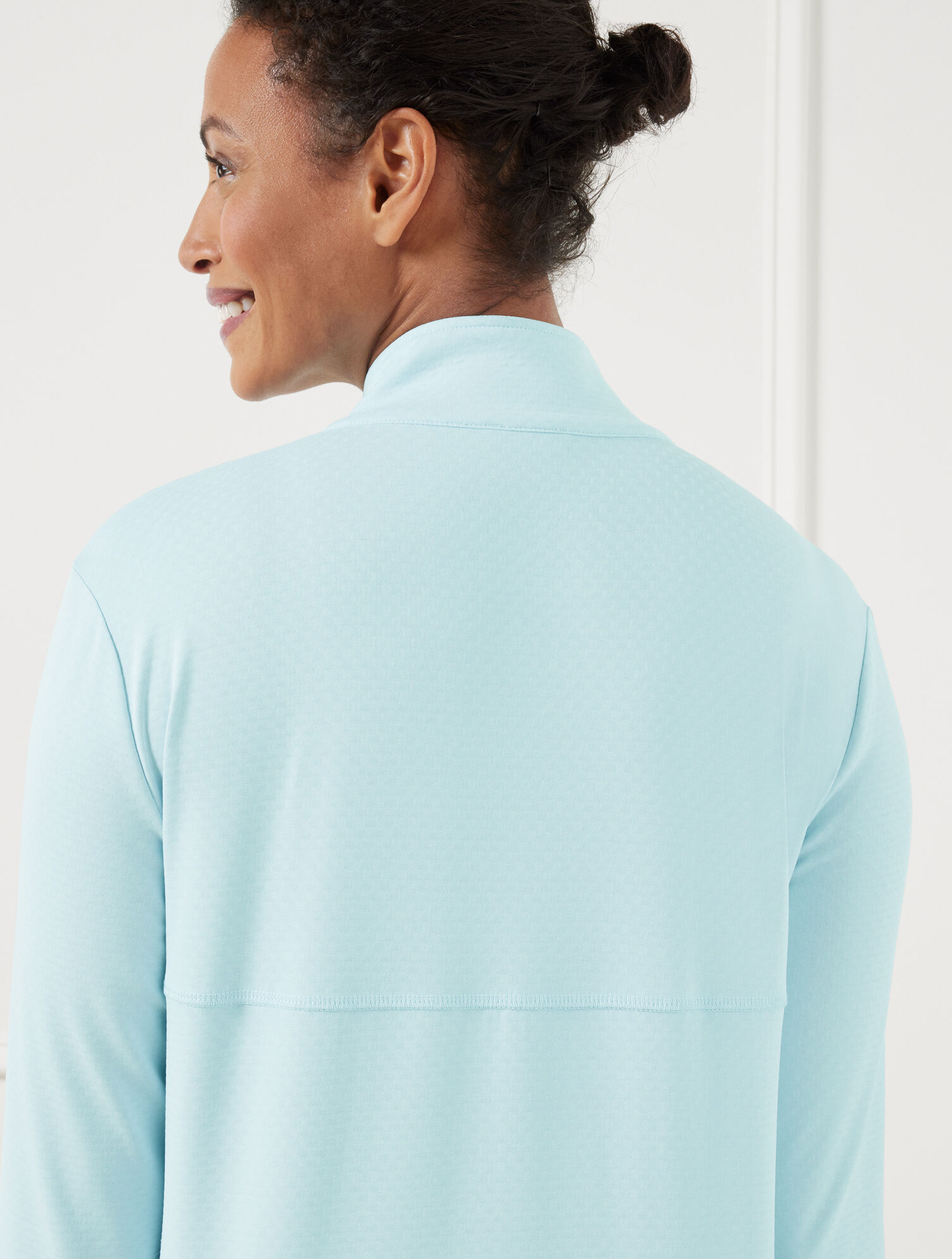 KEEPING TABS JACQUARD PULLOVER SWEATER TOP main image 0