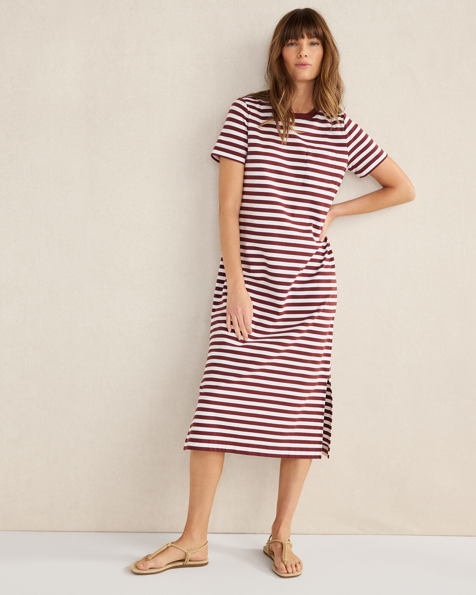 interlock shirt dress Girls Short Sleeve Interlock Polo Dress - Lands' End - Red
