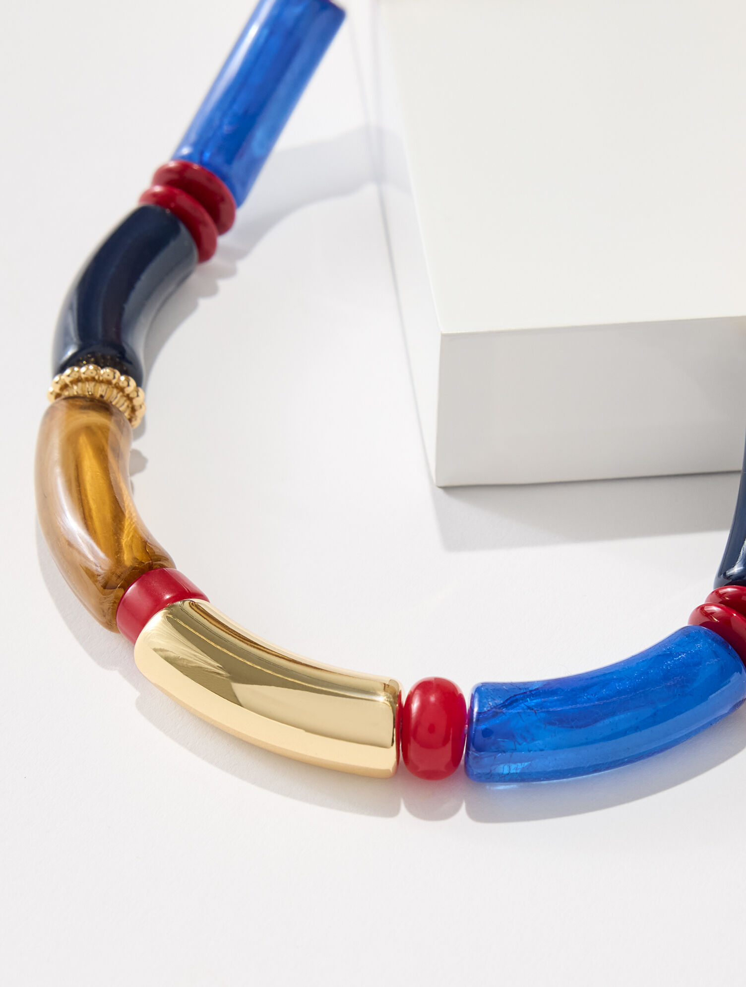 Isabel Tube Bead Necklace