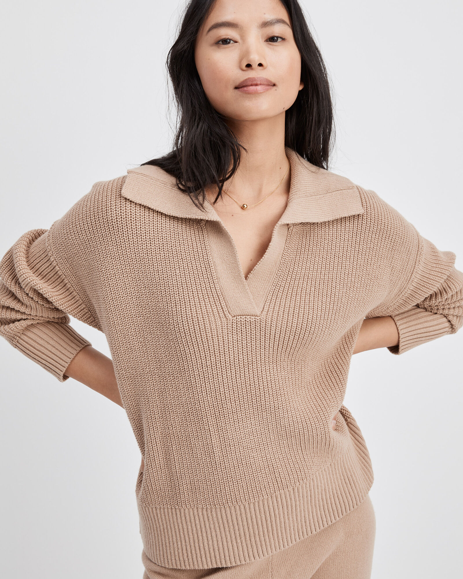 Organic Puff Sleeve Polo main image 0