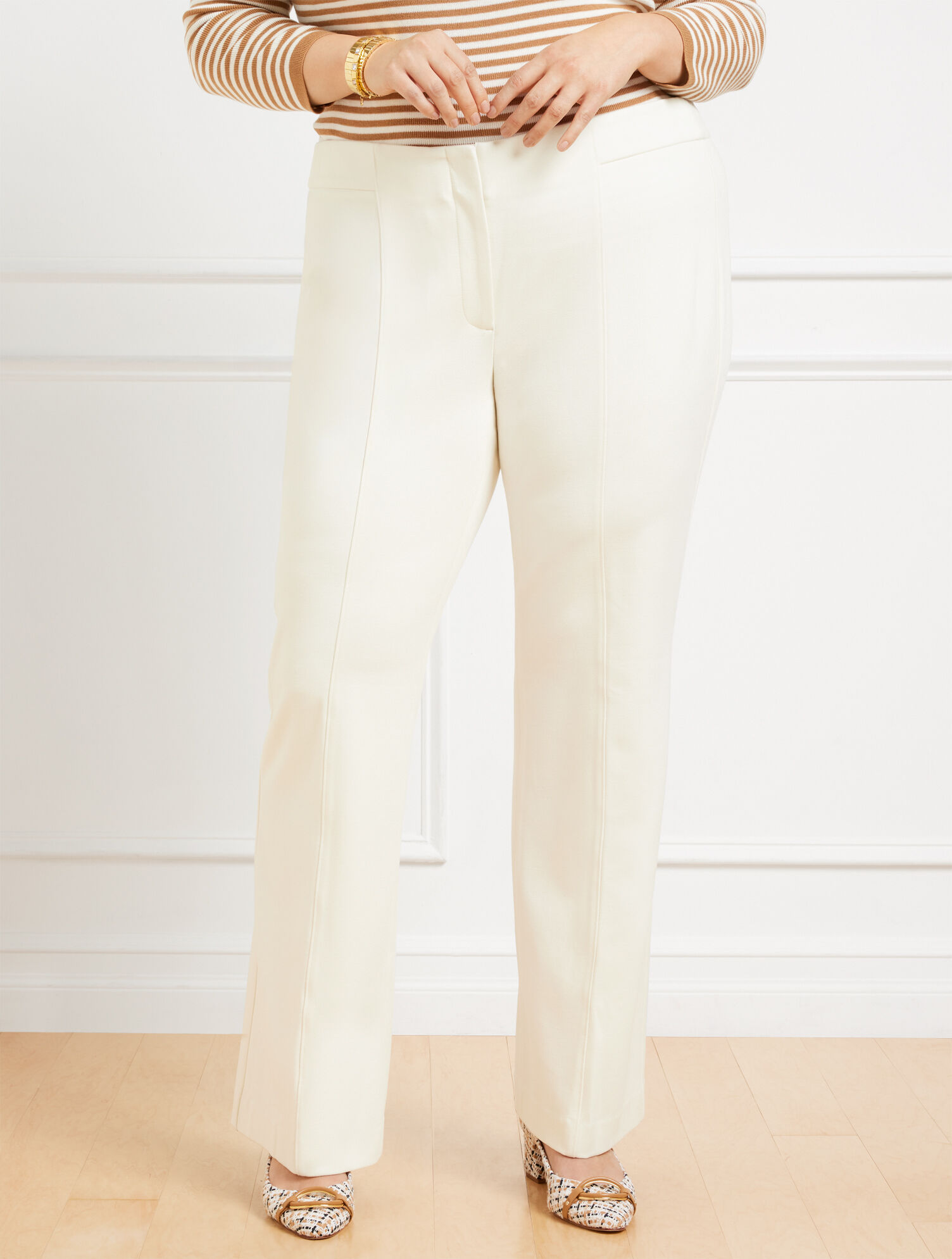 Talbots Providence Flare Leg Pants - Ponte
