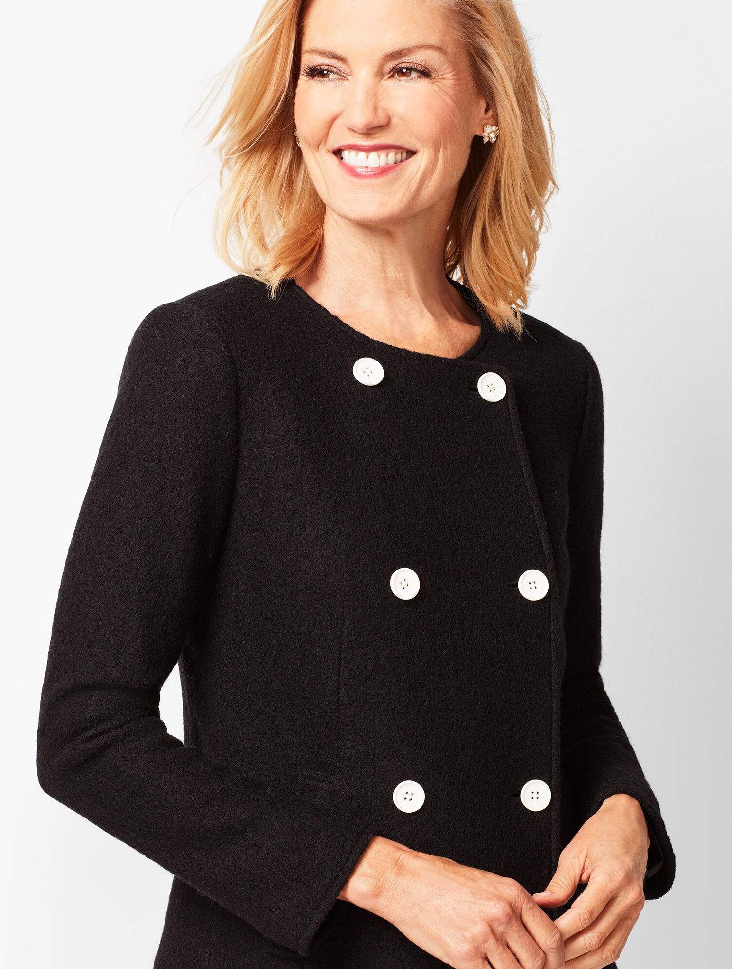 Boiled Wool Jacket | Talbots