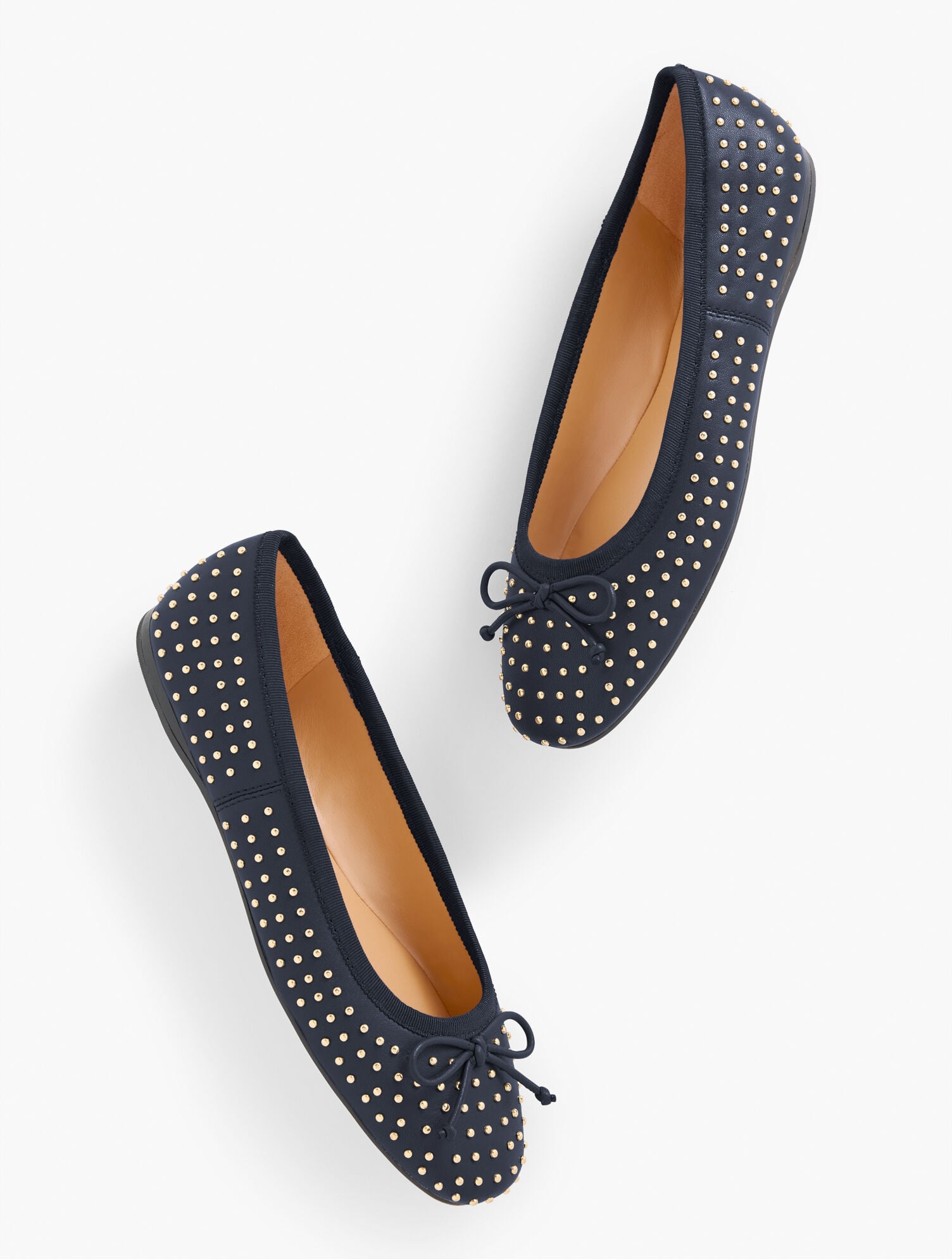 Blaine Soft Sole Studded Nappa Ballet Flats - image 2