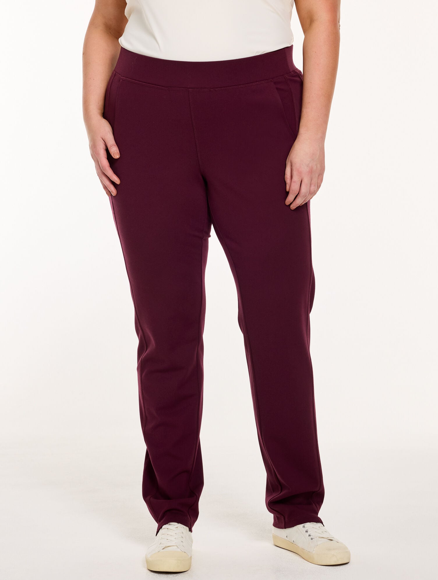 Tech Stretch Straight Leg Pull-On Pants