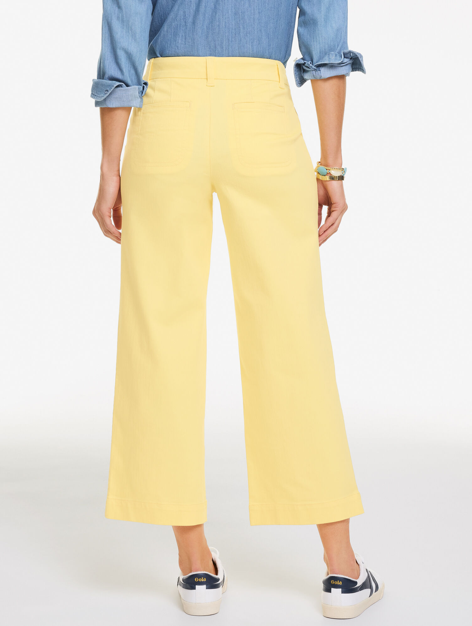 Wide Crop Jeans