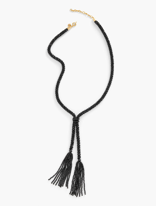 Beaded Tassel Necklace