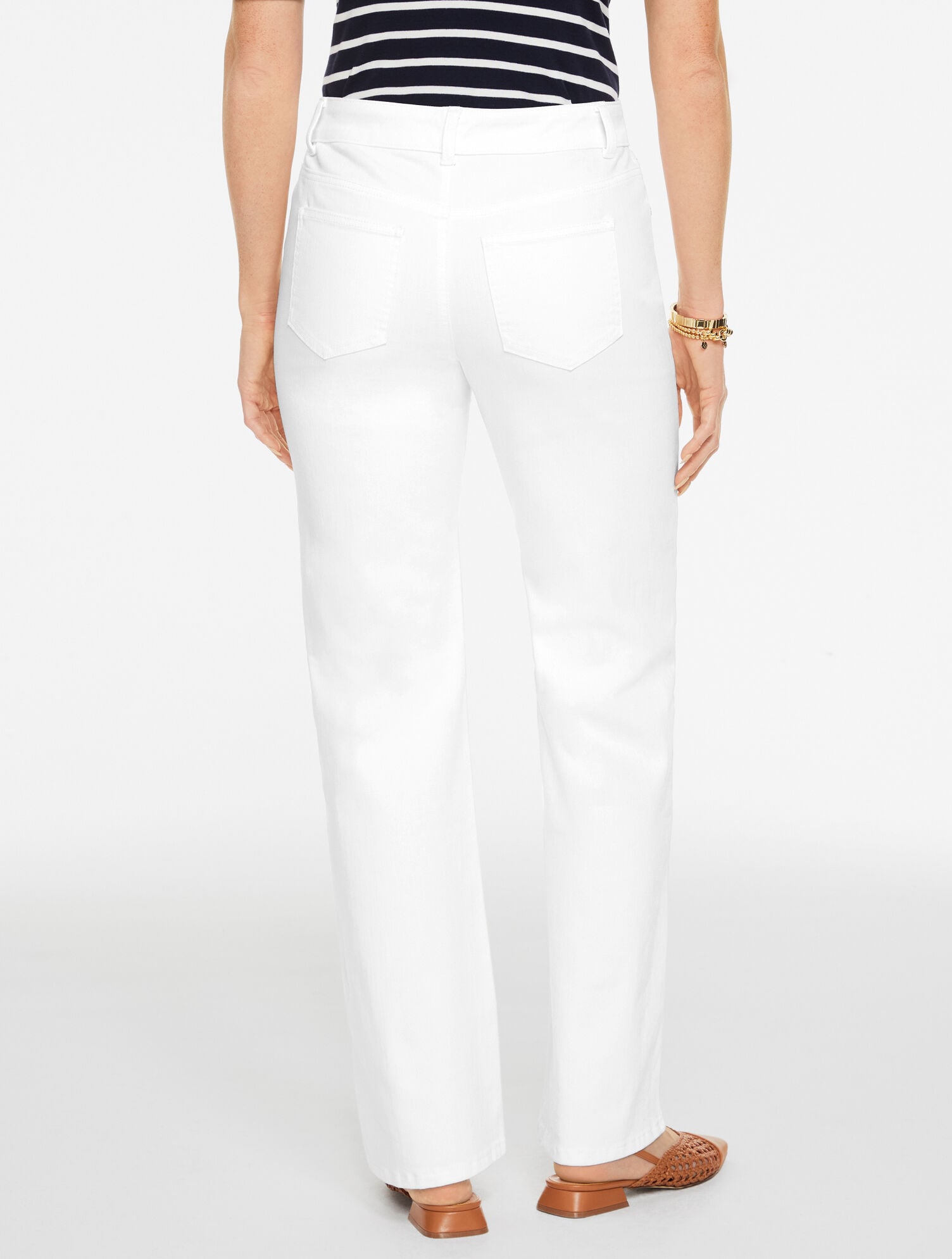 Classic Jean Trousers - White