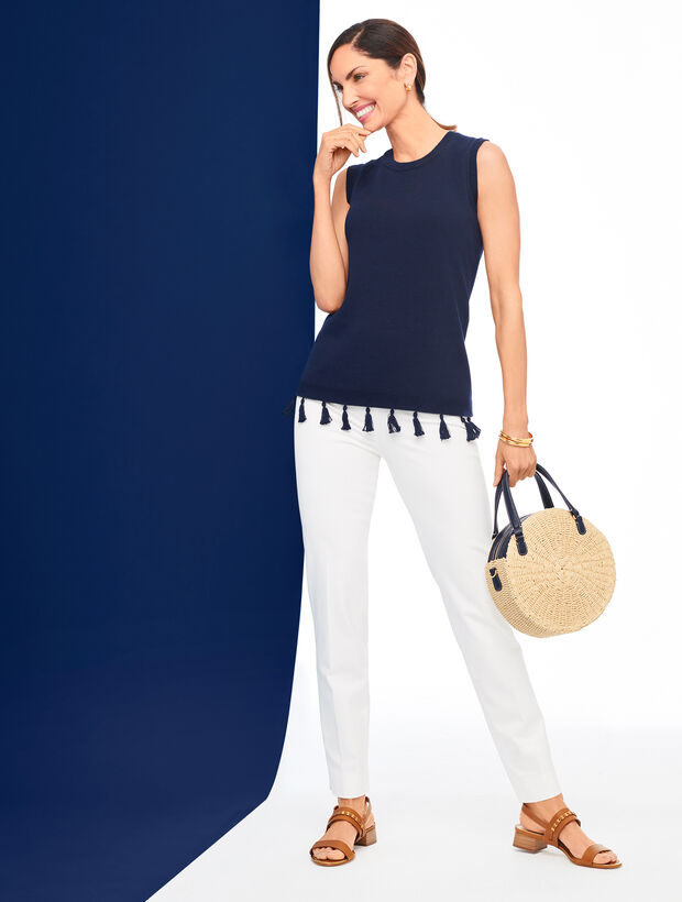 Straw Crossbody Bag Talbots