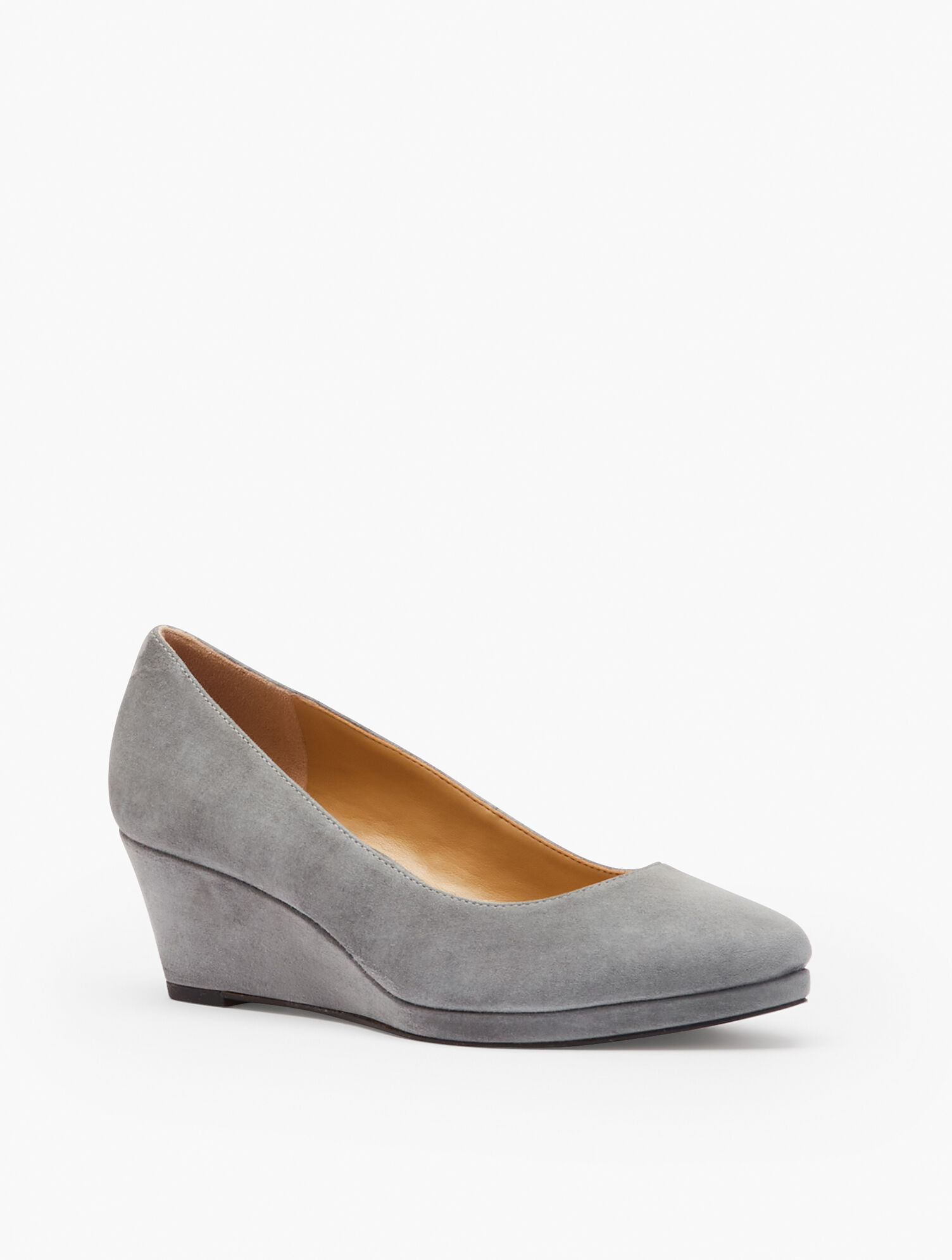 Lacey Platform Wedges - Suede