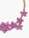 Enamel Flower Necklace