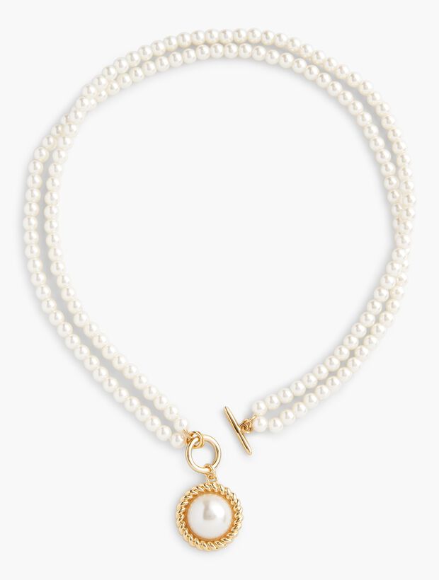 Two-Way Pearl Necklace