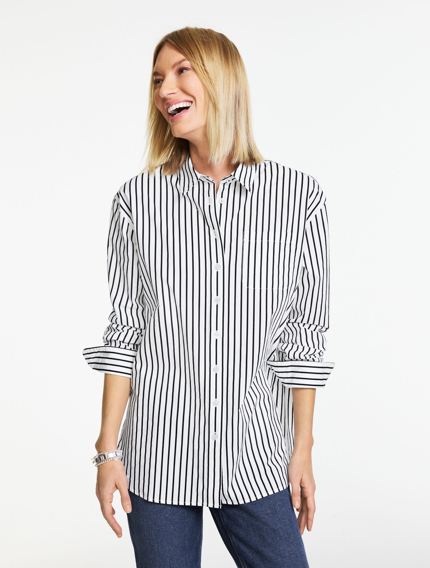 Everyday Relaxed Shirt - Sailor Stripe