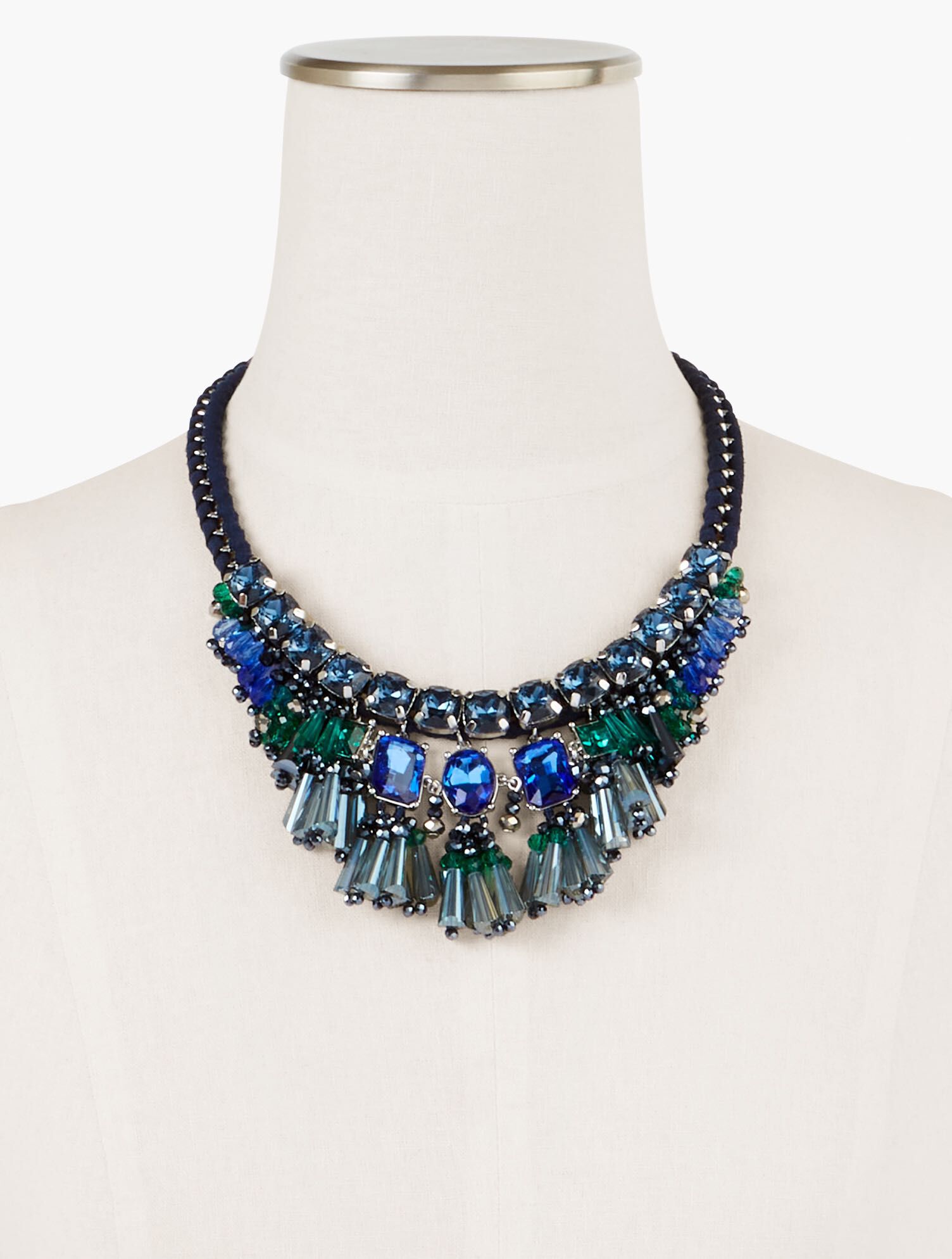 Deep Blue Sea Statement Necklace