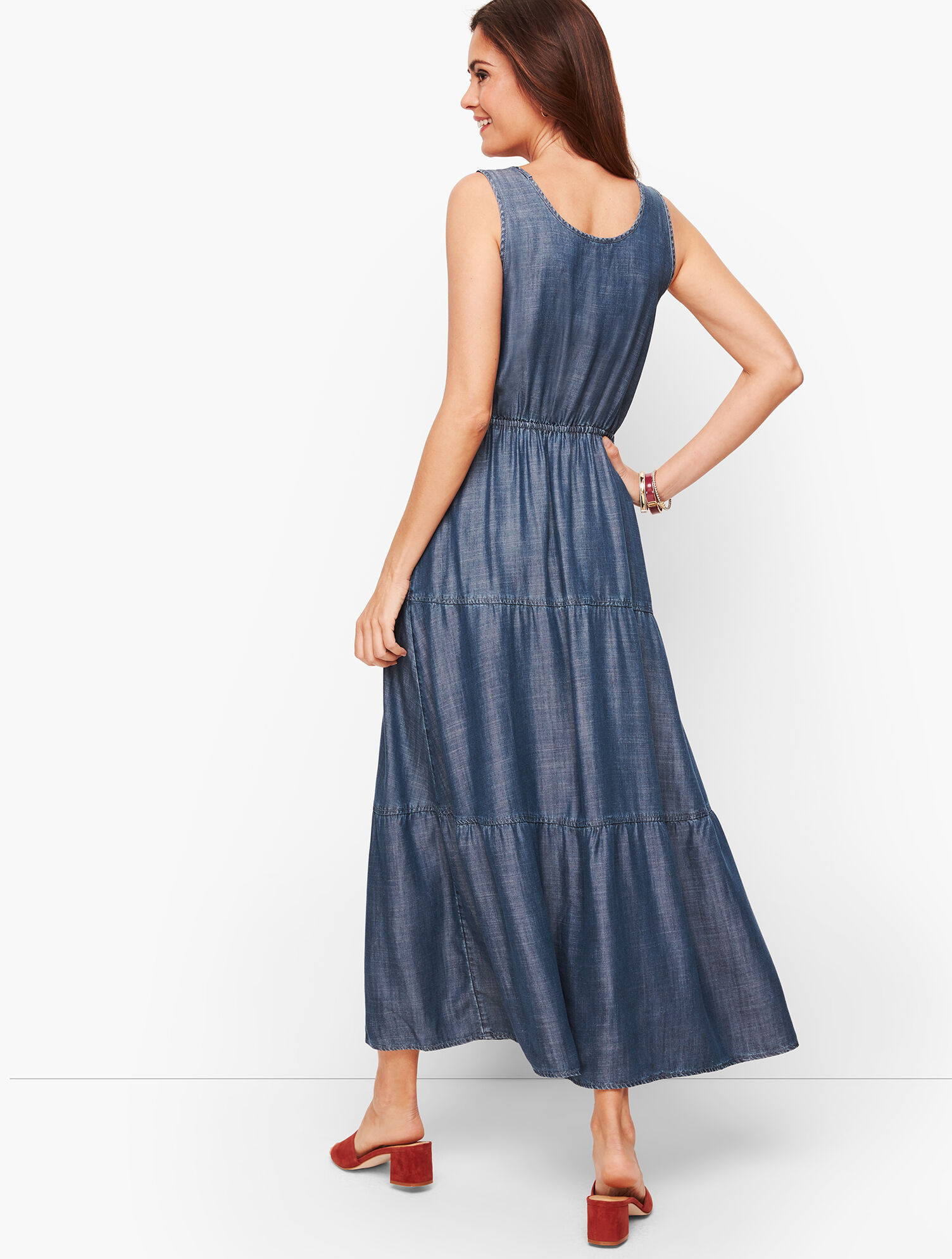 TENCEL&trade; Tiered Maxi Dress