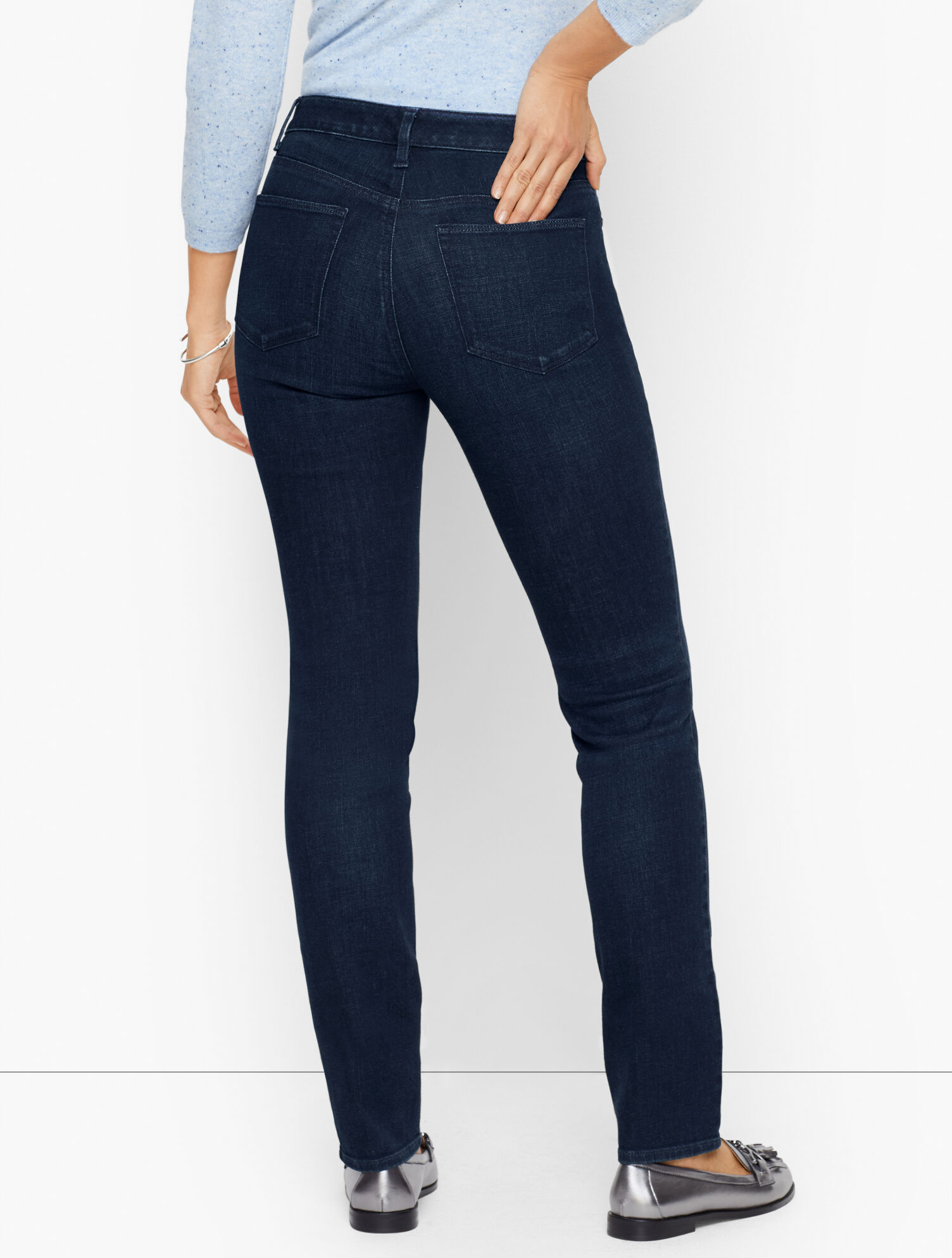 Straight Leg Jeans - Starlight Wash - Curvy Fit