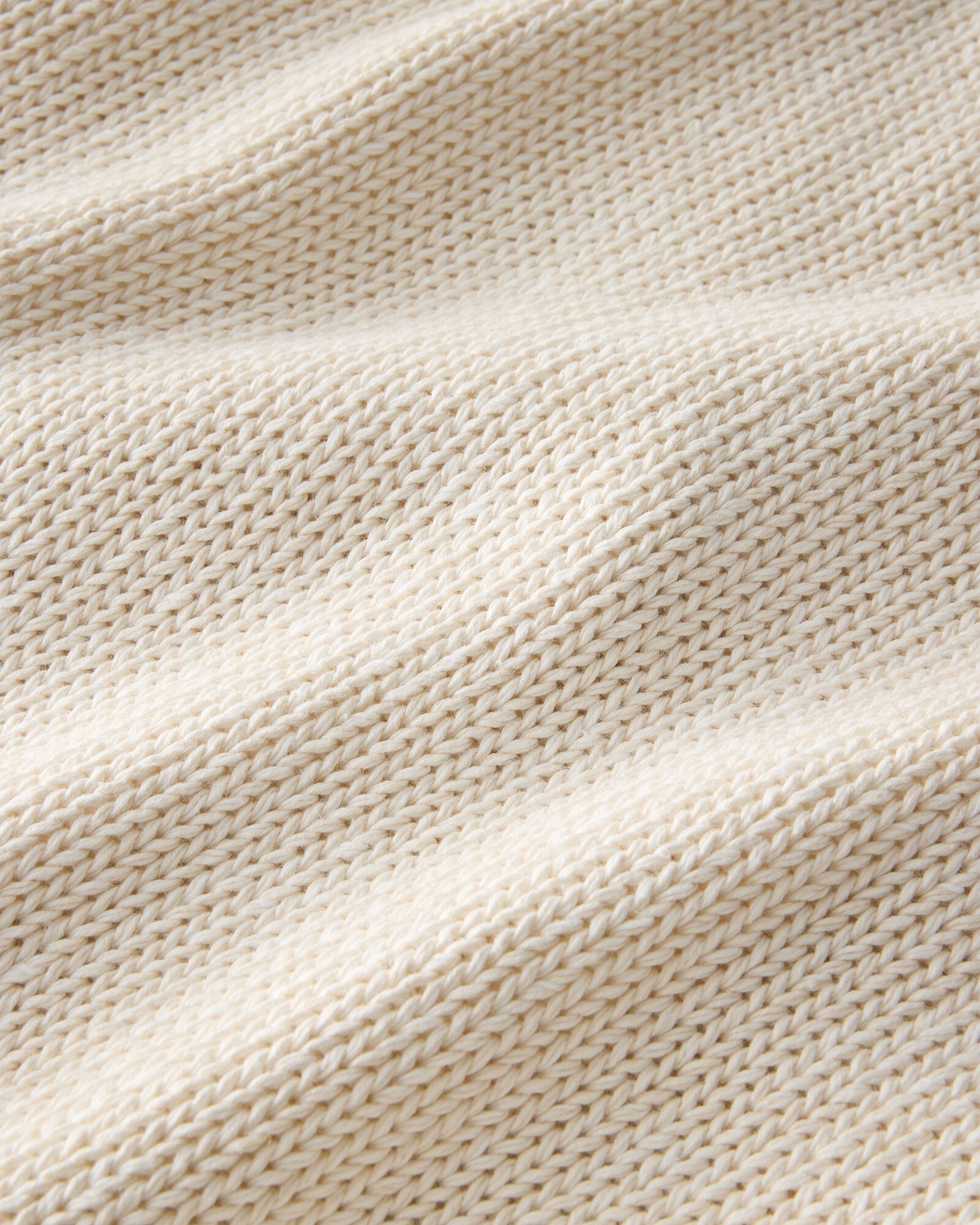 Cotton Linen Plaited V-Neck Cardigan