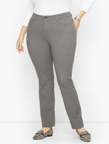 Plus Size Exclusive Soho 5-Pocket Straight Leg Pants