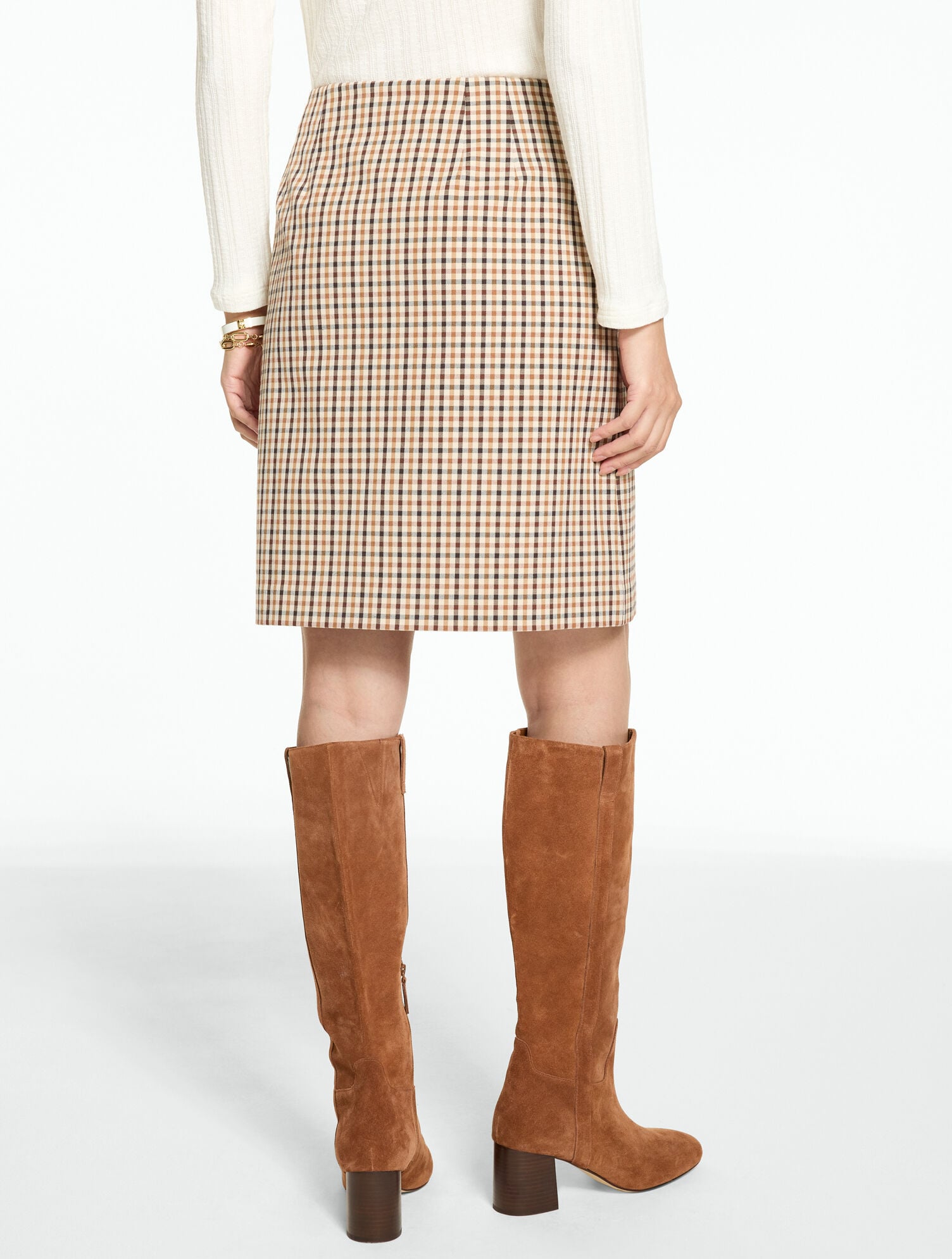 A-Line Skirt - Chelsea Plaid - thumbnail 3