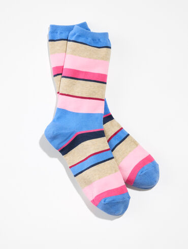 Harper Stripe Trouser Socks