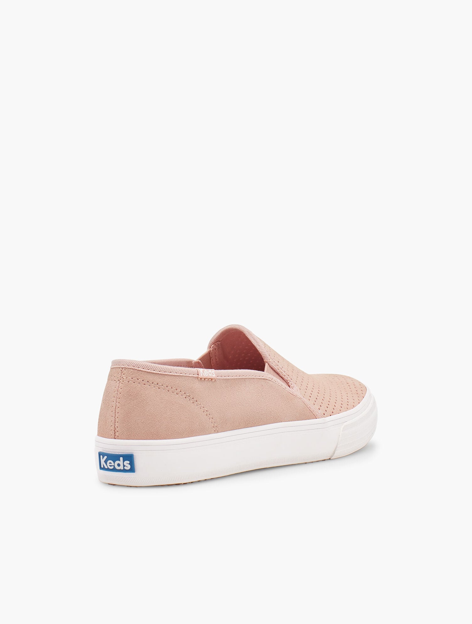 Keds(R) Double Decker Perf Suede Slip-On Sneakers