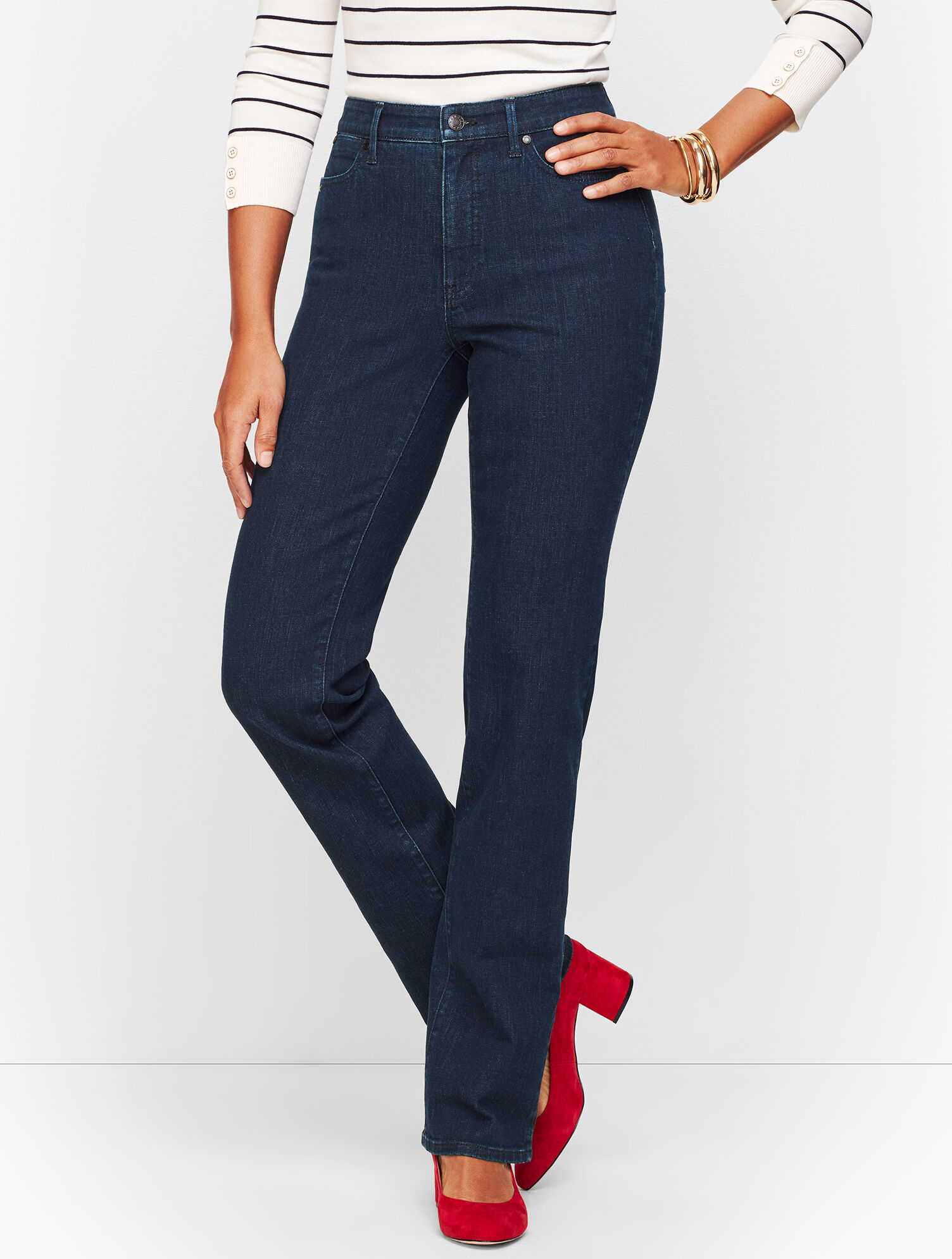 Barely Boot Jeans - Curvy Fit - Simple Marco Wash