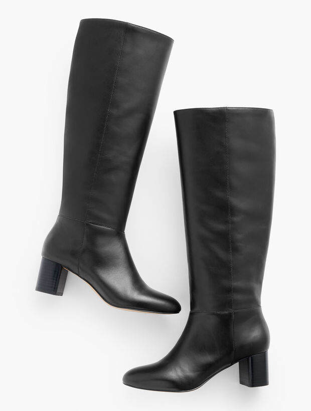 Pardo Leather Tall Boots