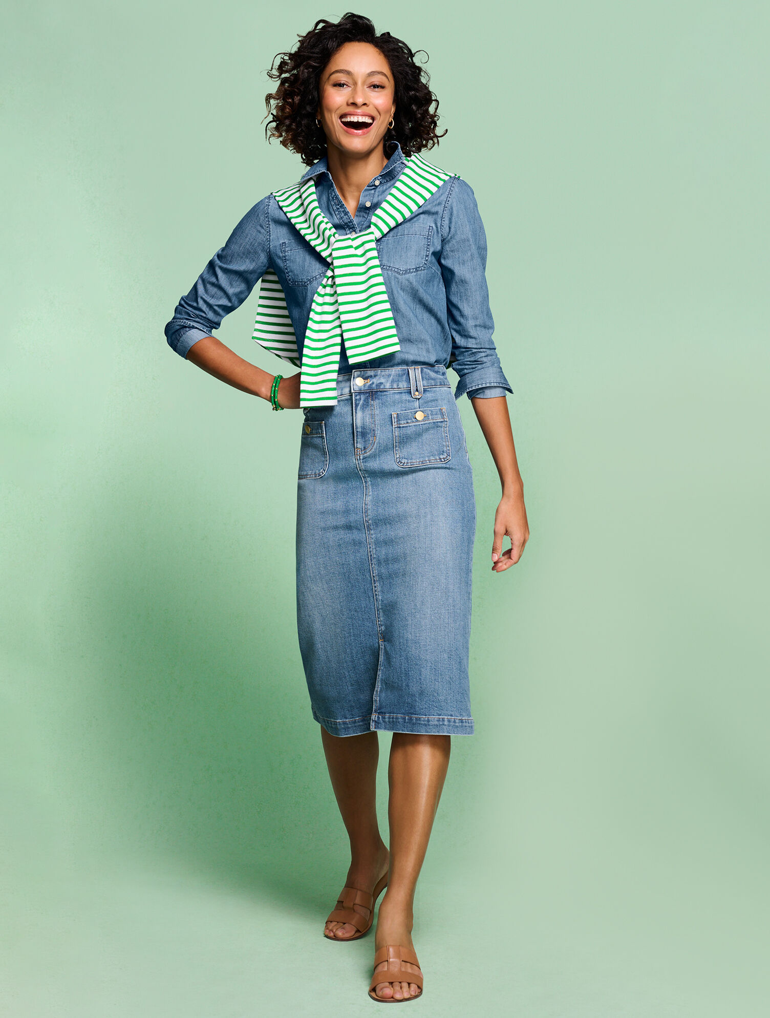 Denim Modern Classic Shirt - Marin Wash