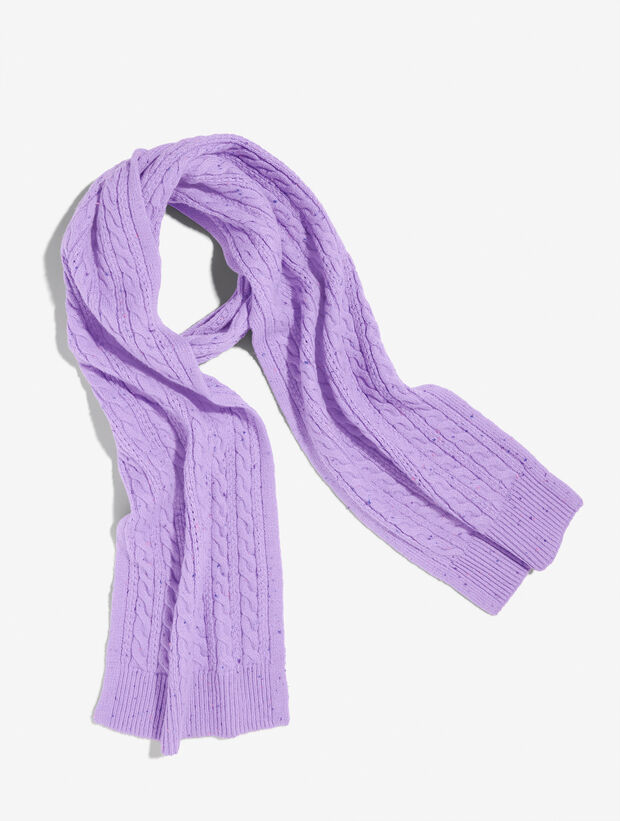 Tweed Knit Scarf