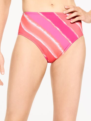 Miraclesuit Basic Brief - Tie-Dye Stripe
