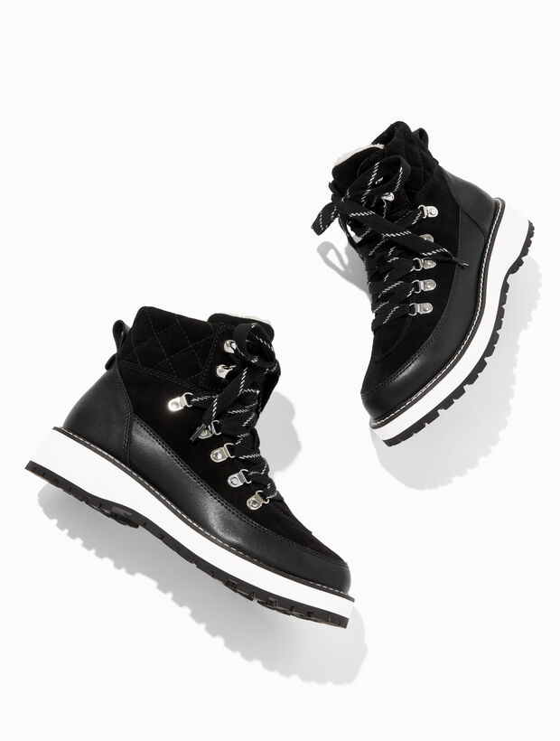 Jules Suede &amp; Leather Hiker Boots