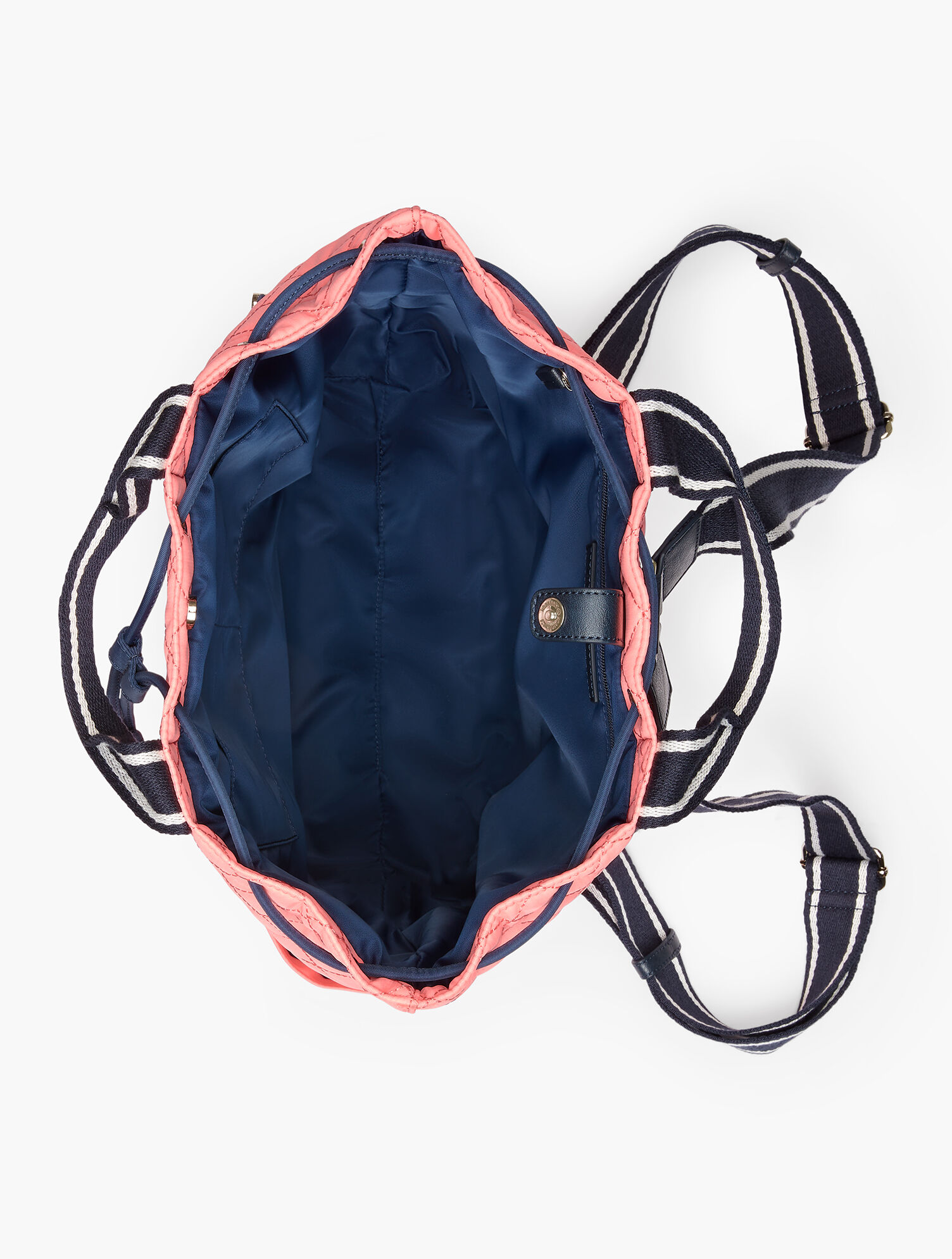 Quilted Nylon Backpack