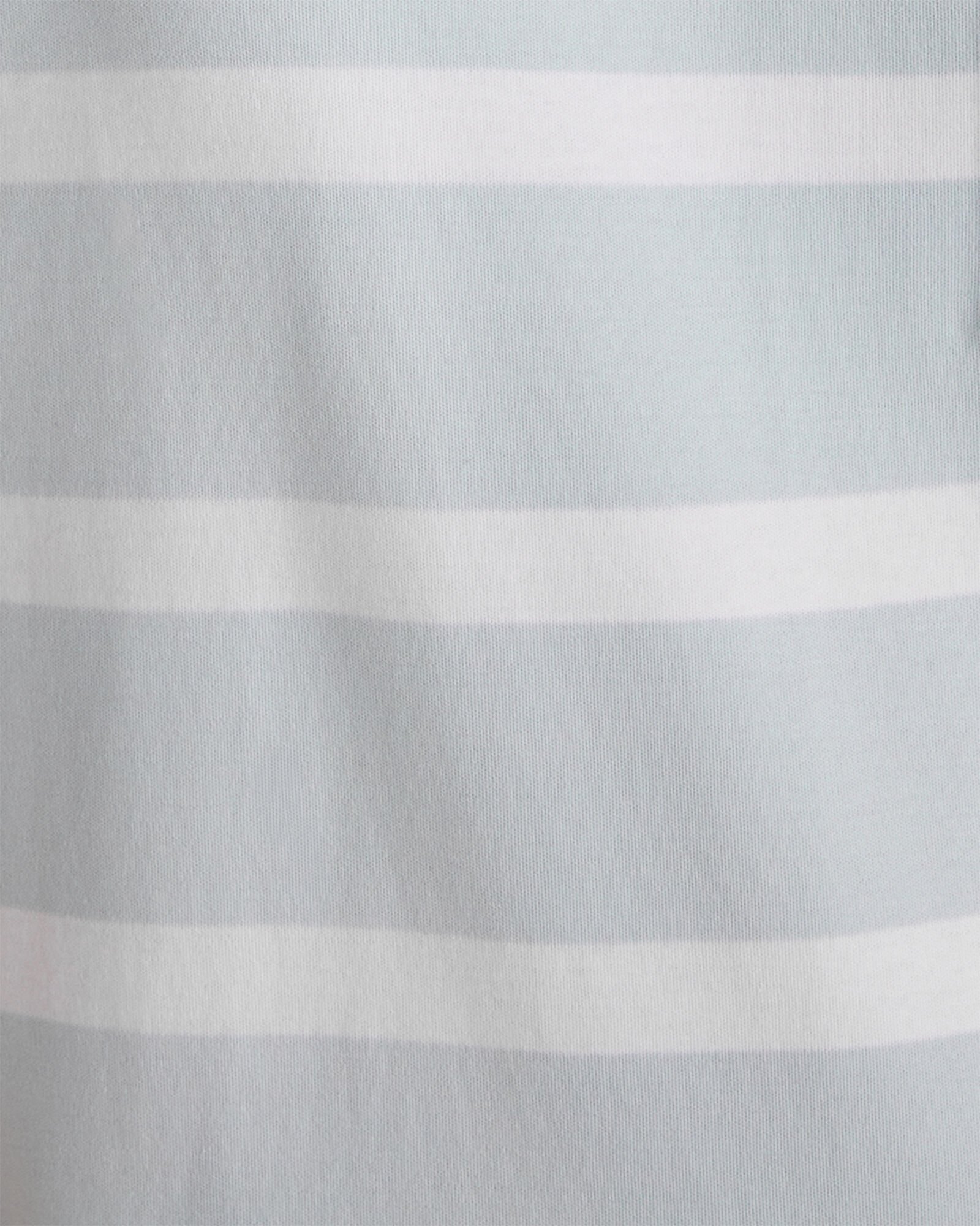 Organic Cotton Interlock Striped Short Sleeve Dress
