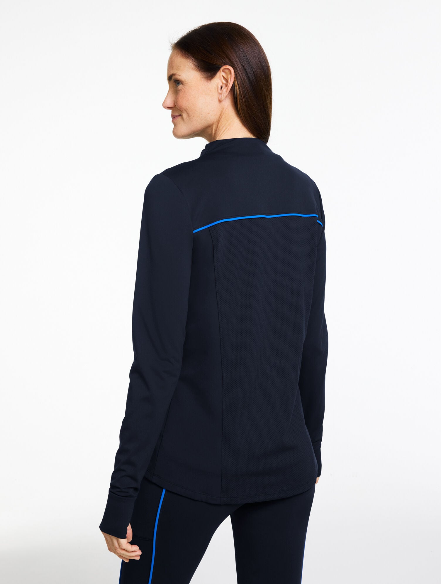 Performance Compression Full-Zip Jacket - Contrast Piping