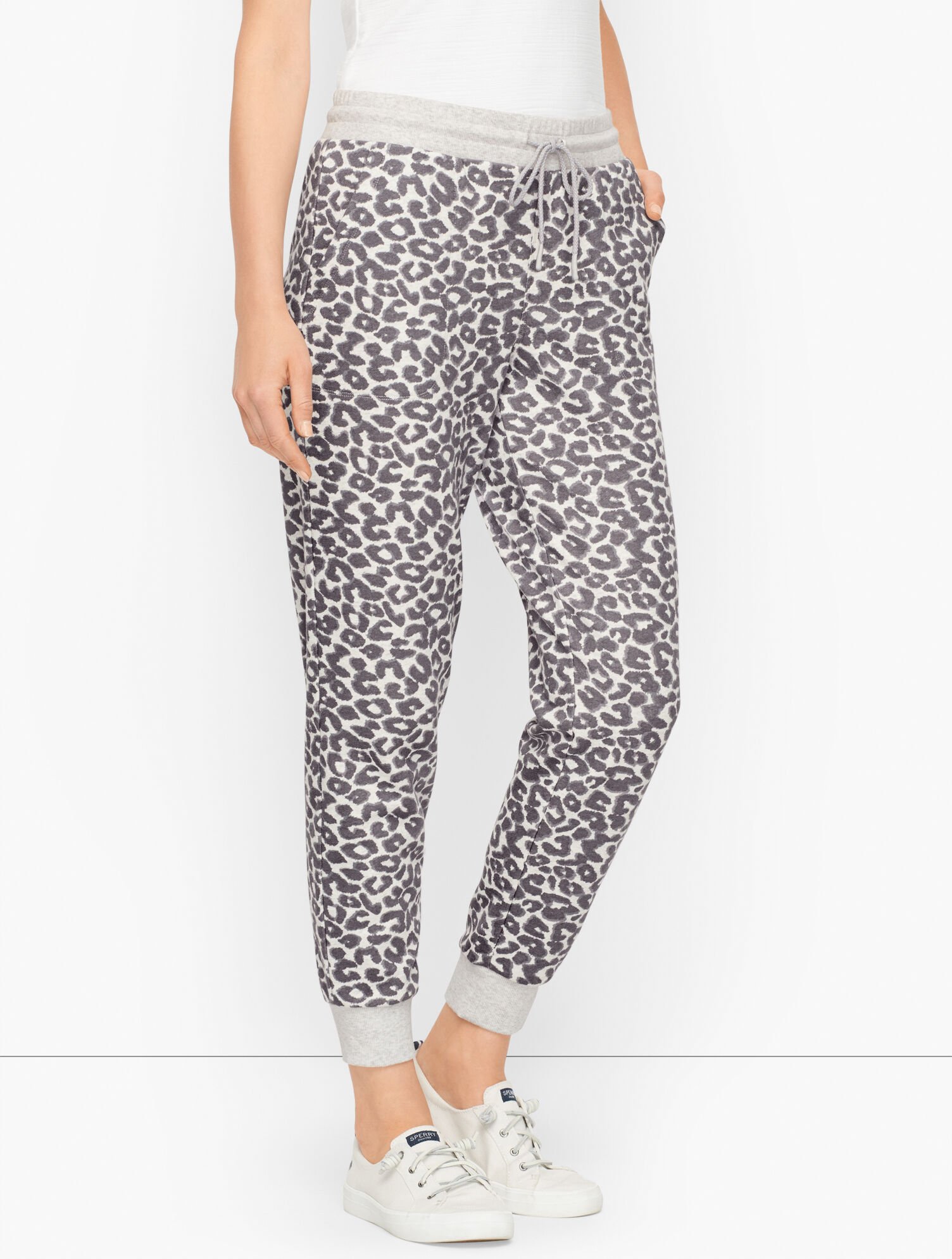 Leopard Jogger Z Supply Cheetah Sweatshirt Classic French Terry