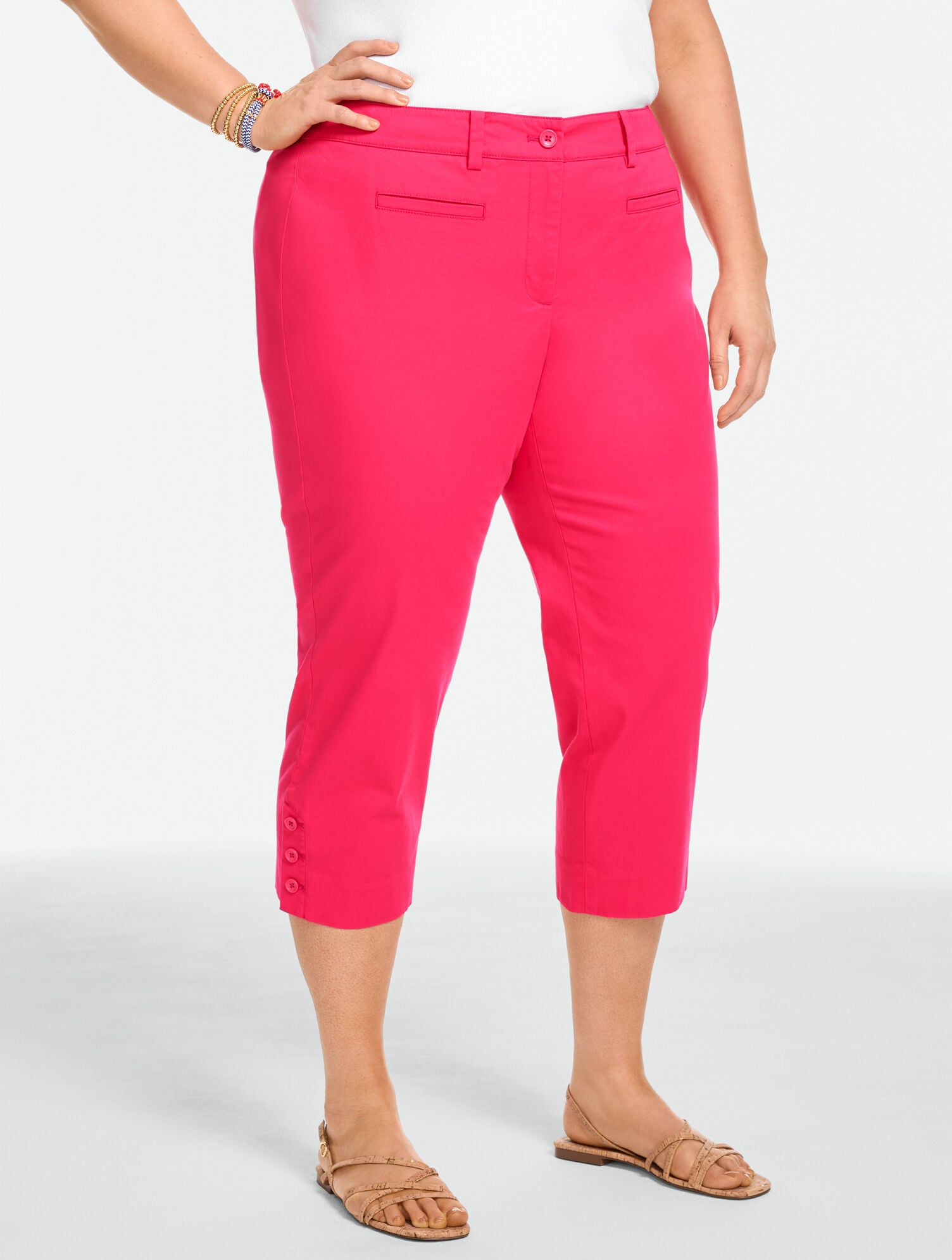Heritage Twill Capri Pants