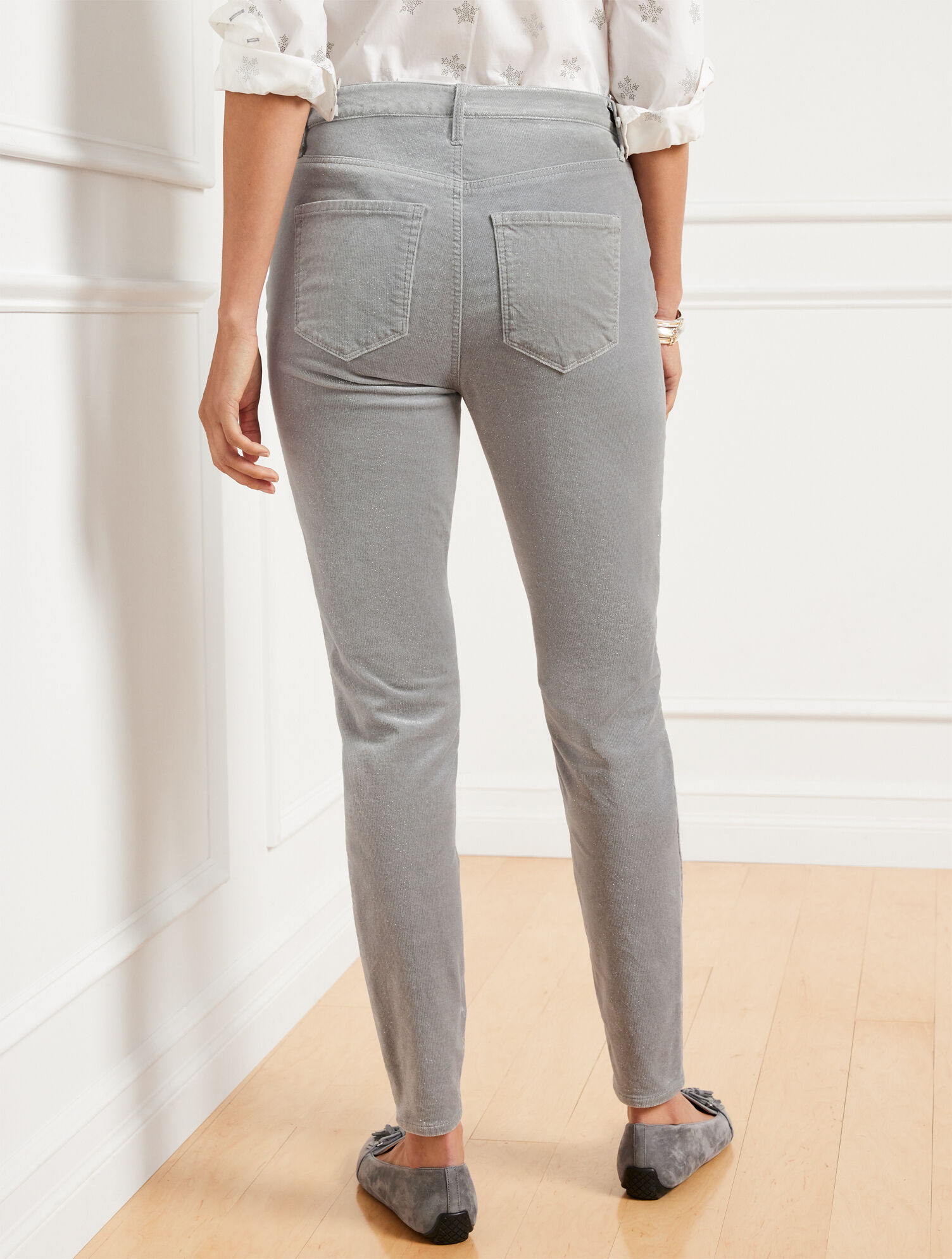 Sparkle Stretch Corduroy Jeggings