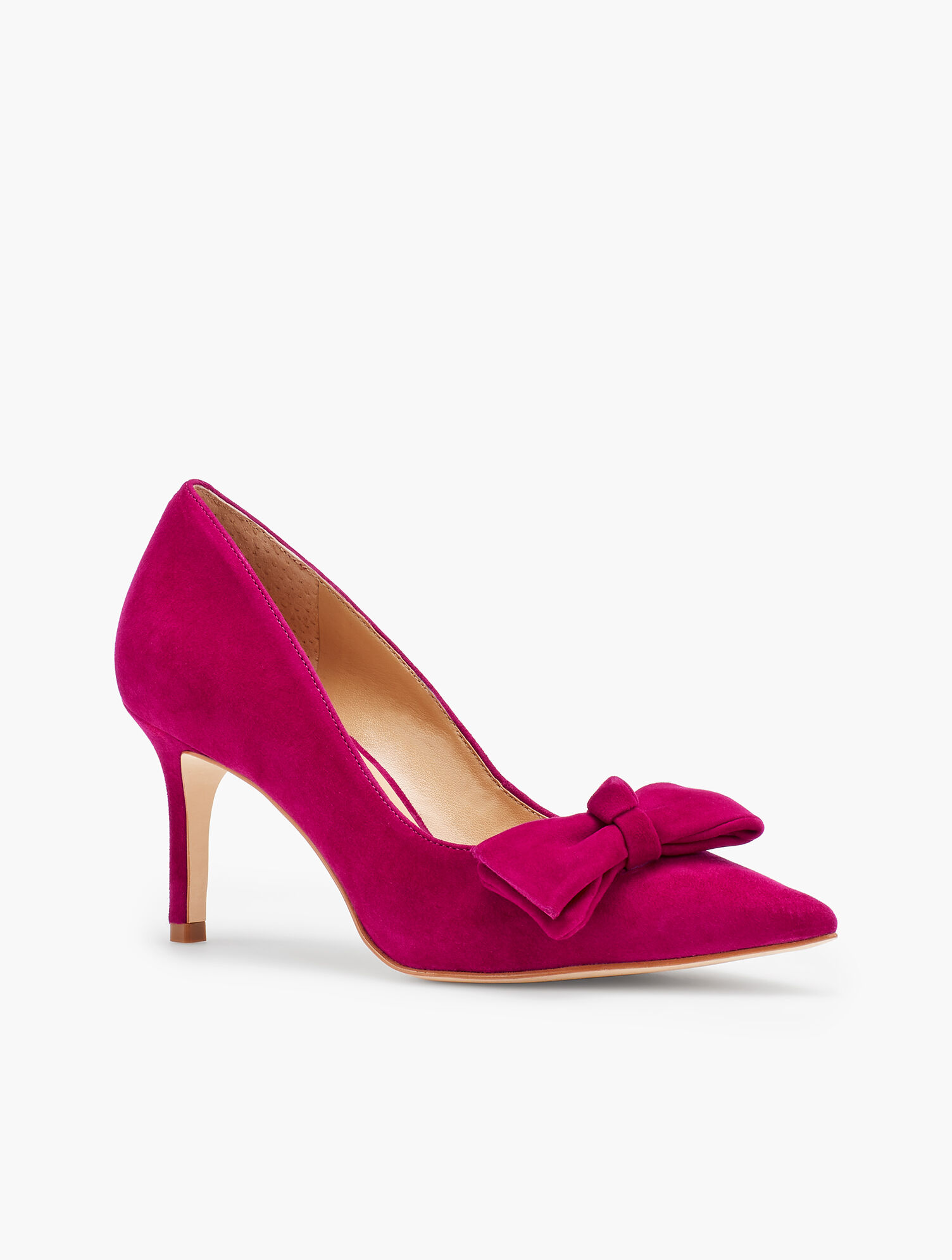 Erica Bow Pumps - Suede