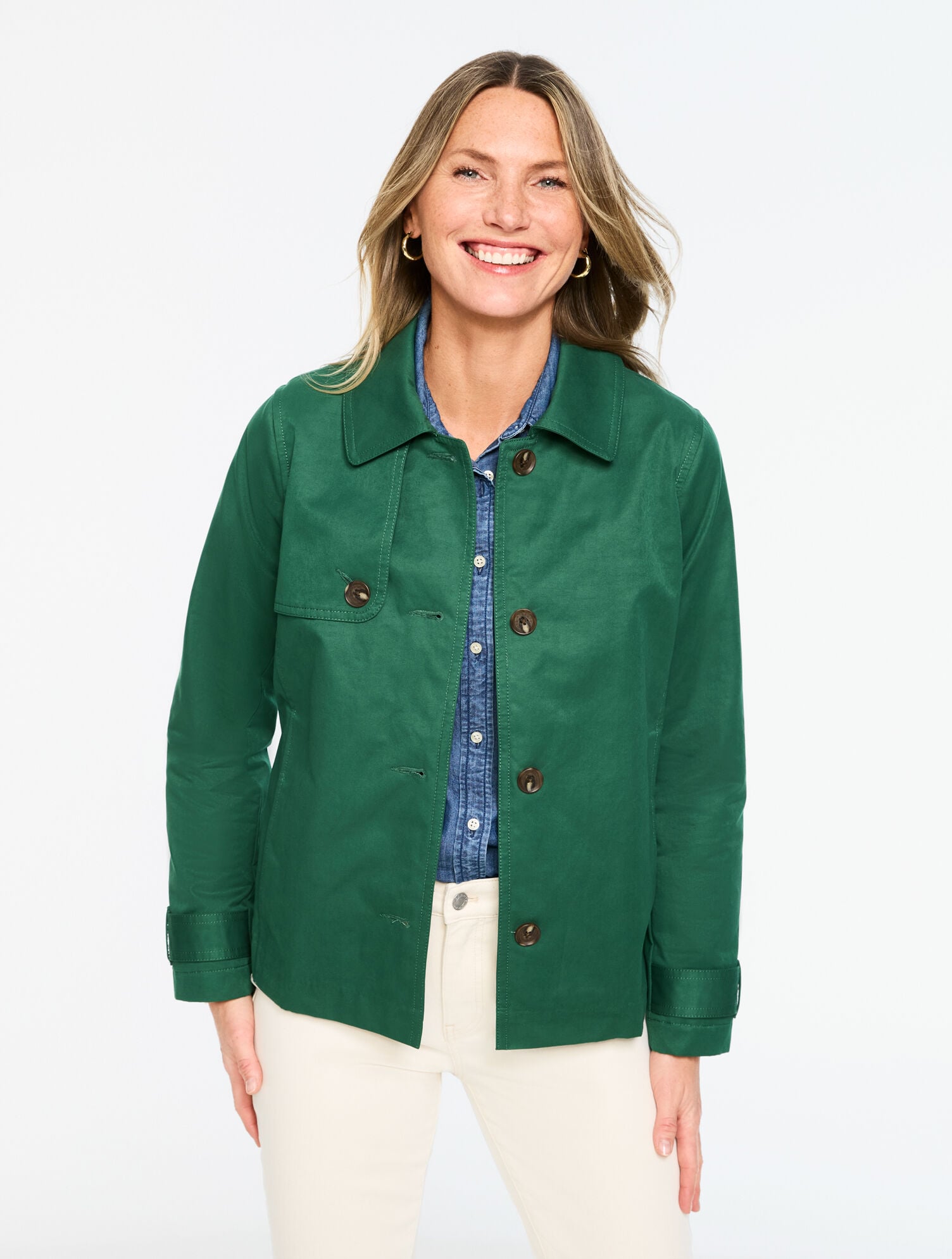 Fresh Poplin Trench Coat | Talbots Fresh Poplin Trench Coat | Talbots