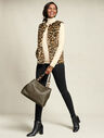 Leopard Faux Fur Vest