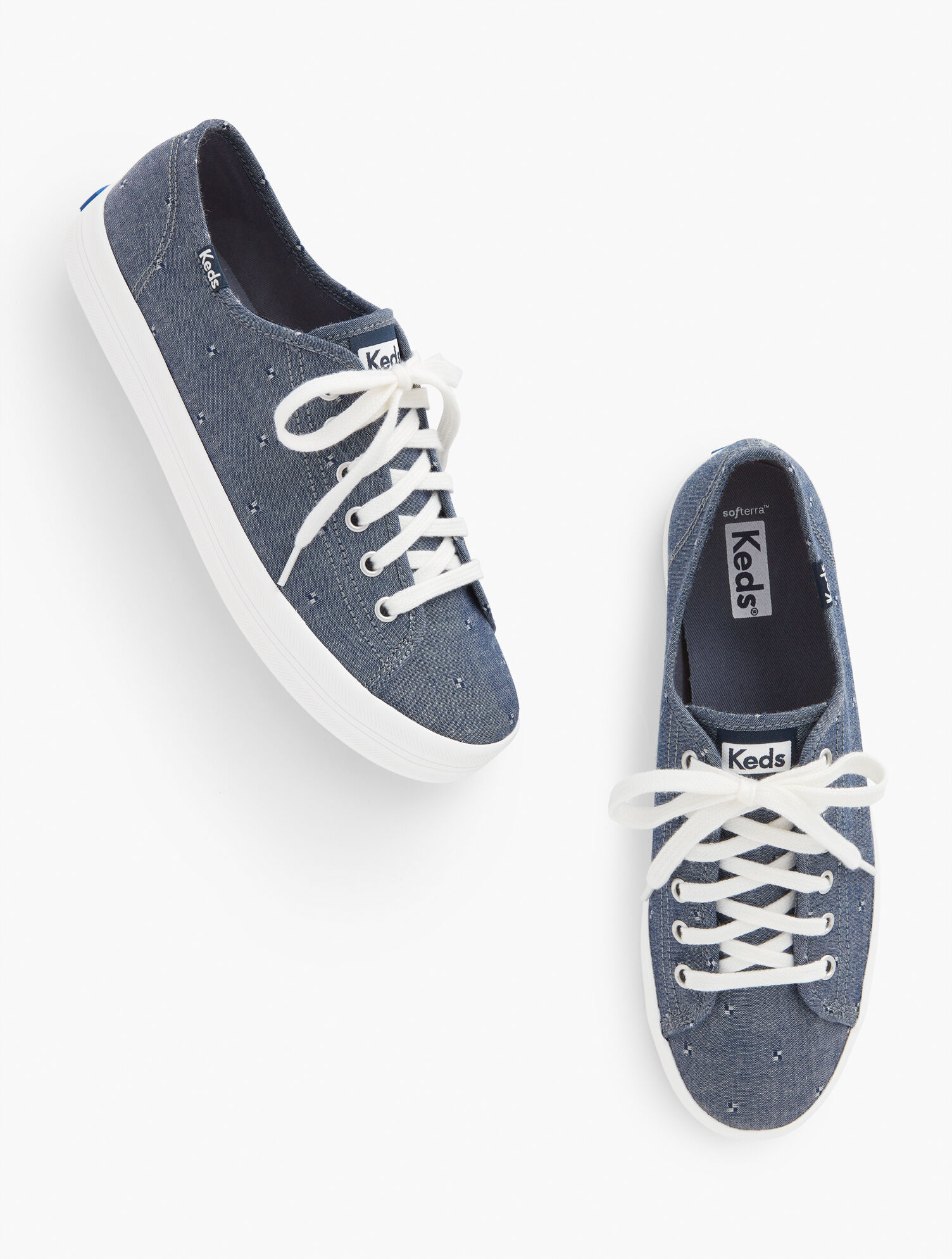 Keds® Kickstart Sneakers Dobby Jacquard Talbots - Main Image