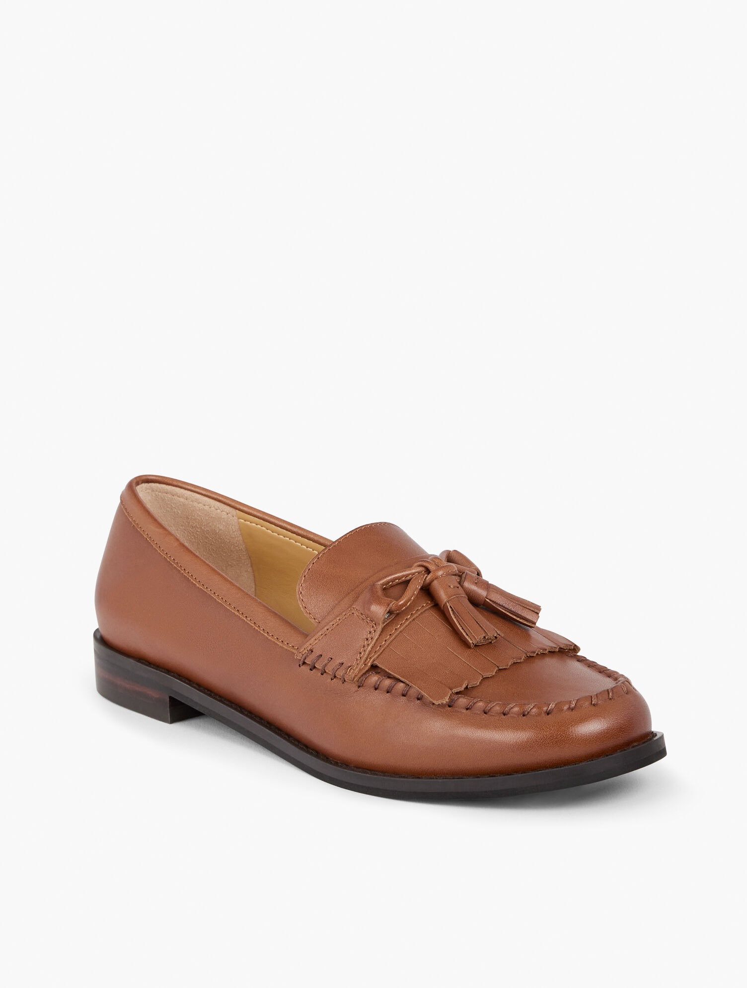 Laura Tassel Loafers - Burnished Leather
