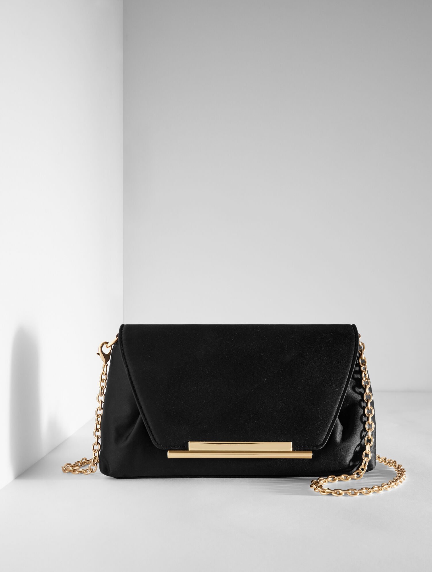 Satin Crossbody Bag