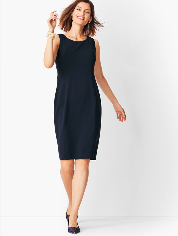 Easy Travel Suiting Sheath Dress | Talbots